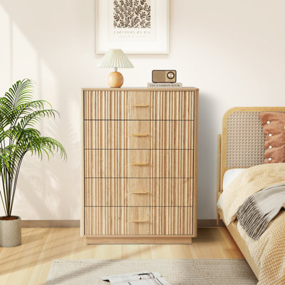 5 Drawer Dresser Chests Storage
