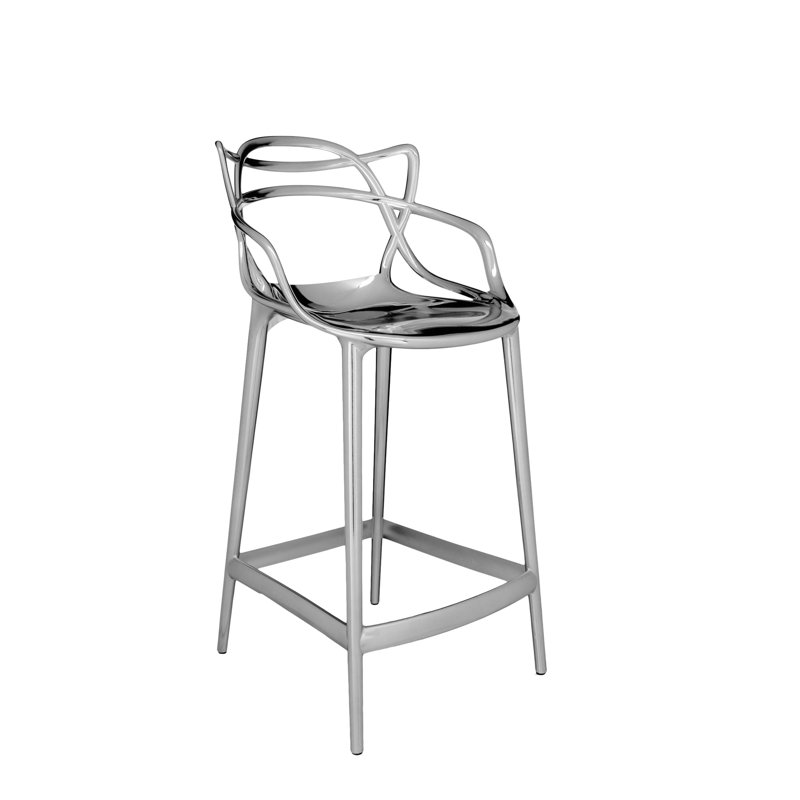 Tabouret Master, Chromé