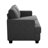 63" 2-Seater Upholstered Square Arm Sofa-1634482929