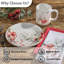  Ensemble de 4 tasses First Snow