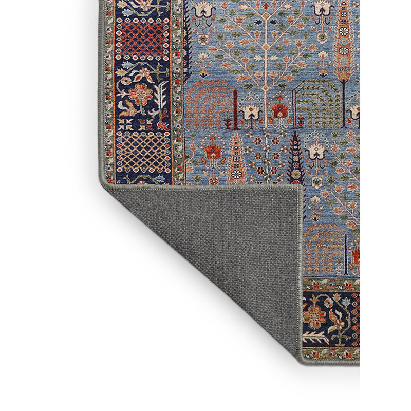 Gilleasbuig Oriental Indoor Rug, Rectangle 7' x 10'
