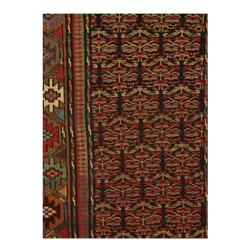 Oriental Area Rug in Red