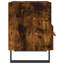 Vinny 40cm W Iron Bedside Table-1727785535