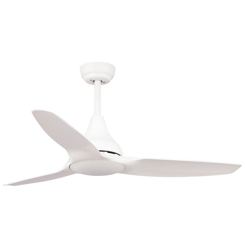 122cm Ceiling Fan with LED Lights, White