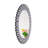 Freelon 23.62" Crystal Accent Round Wall Mirror