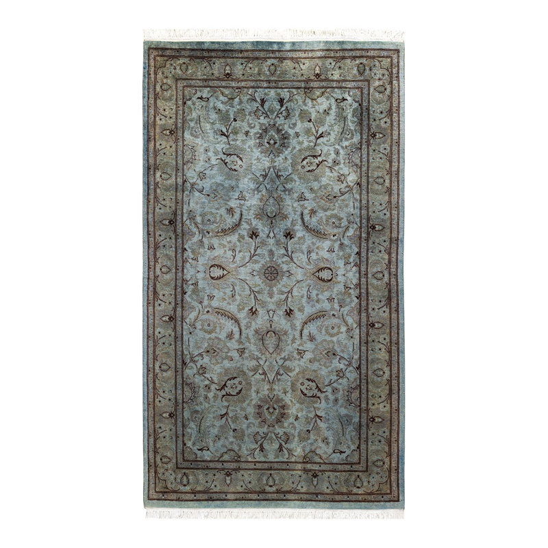 Fine Vibrance One-of-a-Kind 3' 1" X 5' 5" Hand Knotted Area Rug