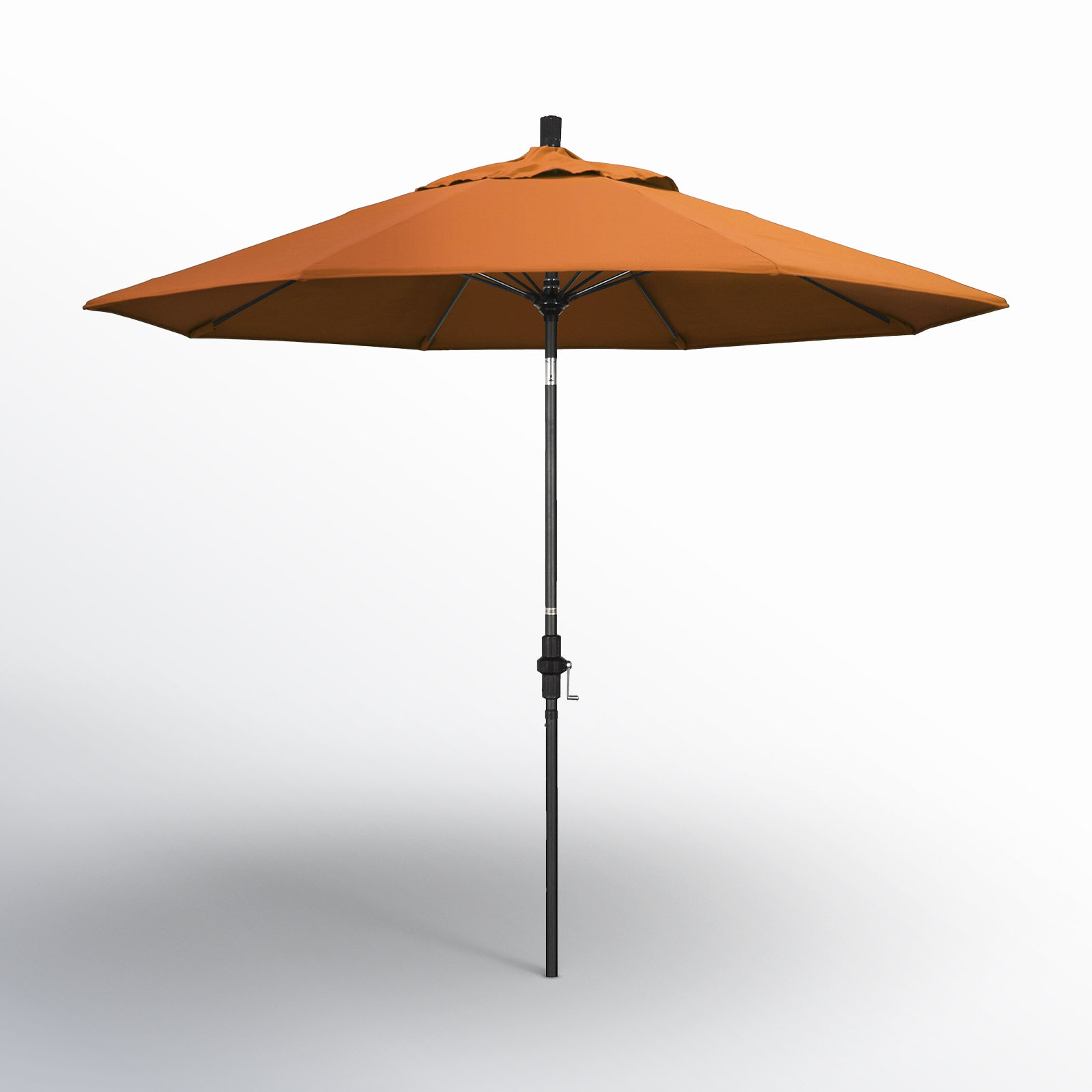 Roverta 9' Market Sunbrella® Umbrella, Canvas Tuscan Sunbrella® Canvas, Black