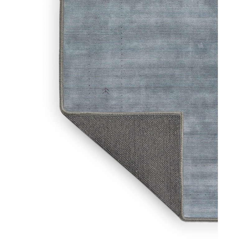 Tapis contemporain gris clair, Rectangle 5 pi x 7 pi