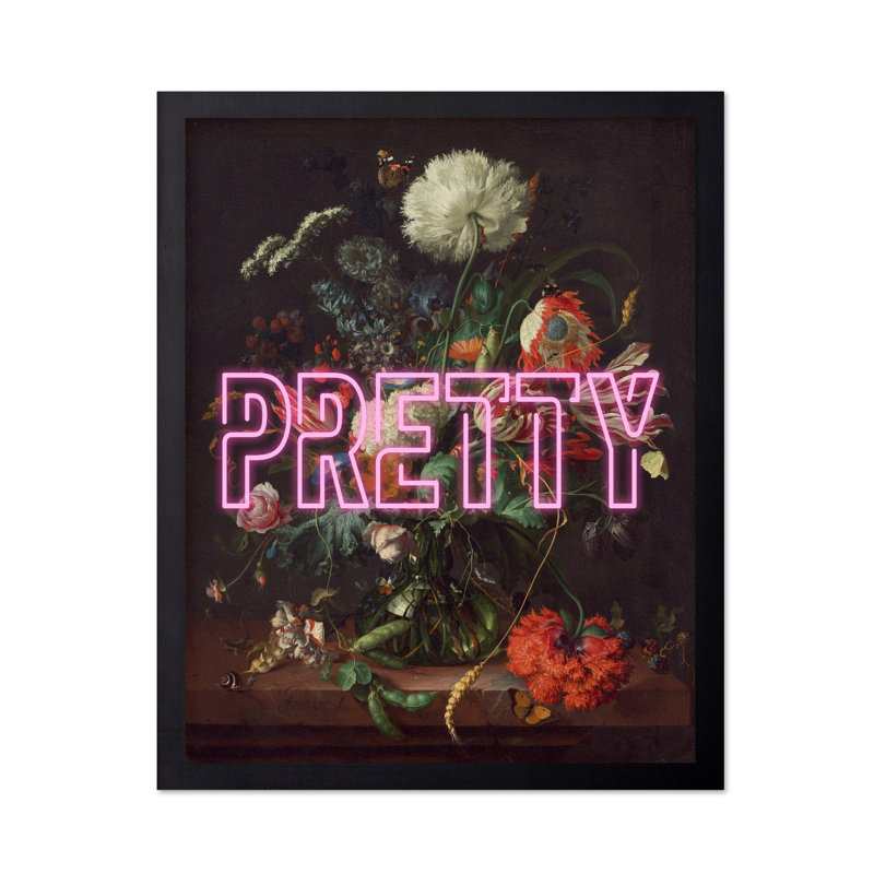 Joli, Black Framed, Poster, 18"H x 24"W