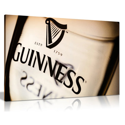 Guiness Beer - Wrapped Canvas Print