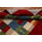 Modern Geometric Gabbeh Indian Area Rug 5x8