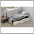 Modern Style Twin Size L Shape Corner Bed, Linen Upholstered Daybed With Two Storage Drawers For Space Efficiency-1658108231