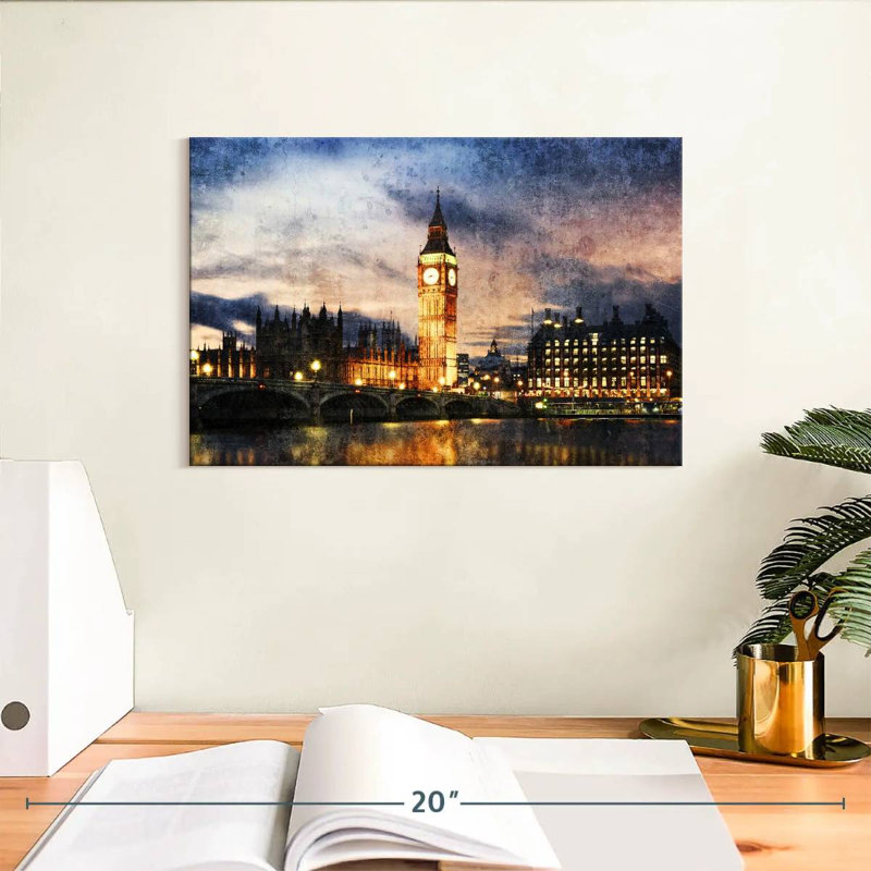 Lilie Westminster Lights, 8" H x 12" W