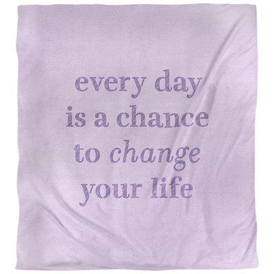 Housse de couette change your life quote