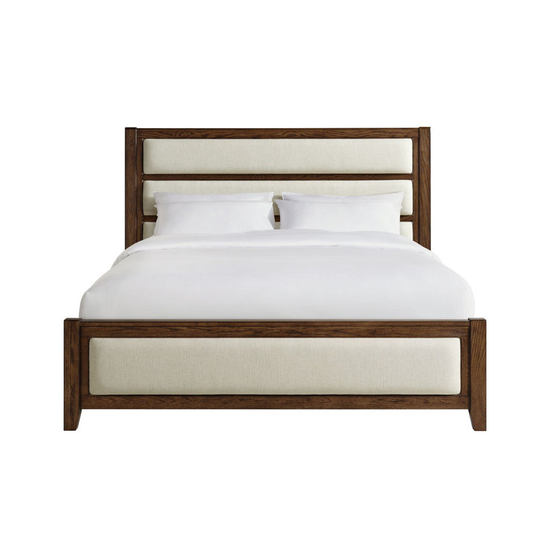 Syrine Upholstered Panel Bed, King