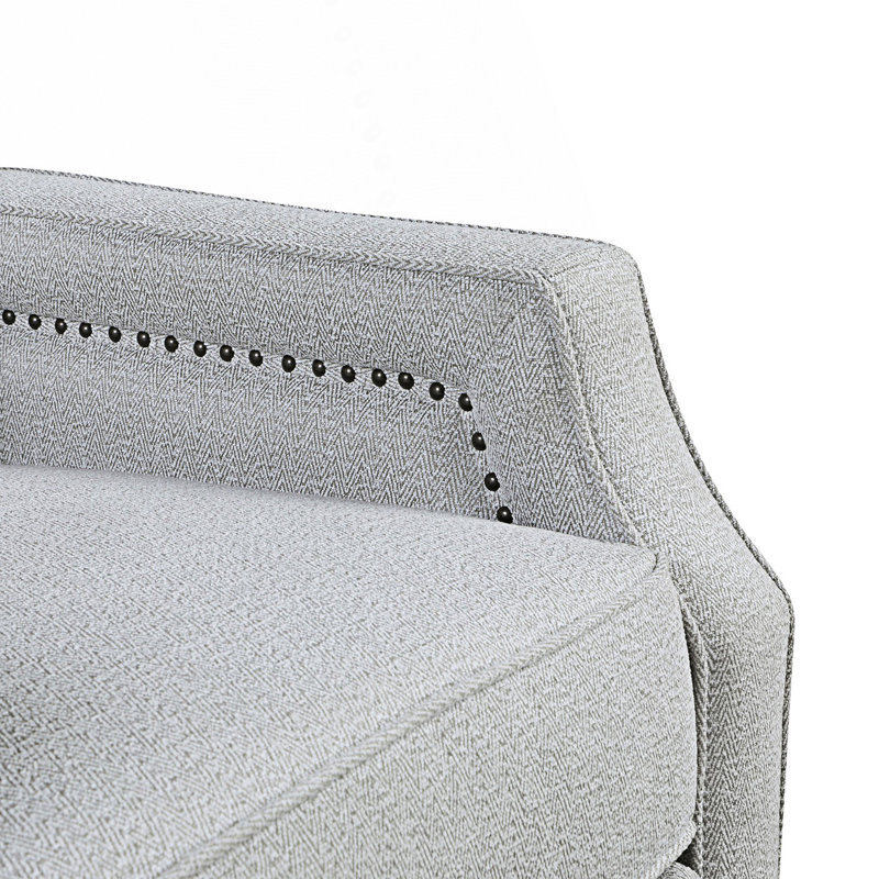 Transitional Style Push Back Reclining Chair