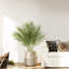 Faux palmier en pot blanc-92330802