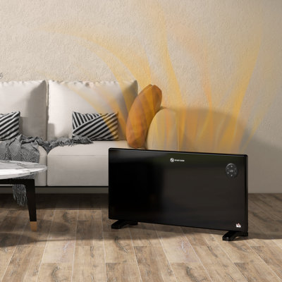 Metro Lane Daleesa 6824 BTU Electric Radiator Space Heater with Adjustable Thermostat