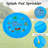 Dimple Plastic Kids Sprinkler