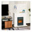 Jaycee Belfry Heating 102cm W Electric Fireplace with 6820 BTU