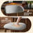 Upholstered Solid Wood Barstool Chair-848253282