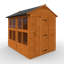 TigerFlex® Modular Buildings 8x6w Apex Summerhouse