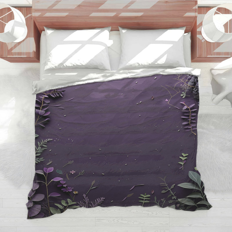 Édredon à motif floral Boho Boho, Très grand lit
