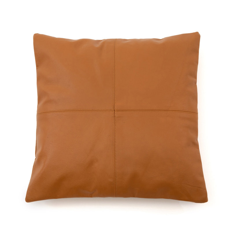 Nayema Cushion Cover, Square, Camel, 40cm H x 40cm W