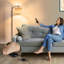 Lampe sur pied à arc 61,5 po Latitude Run®-1835399658