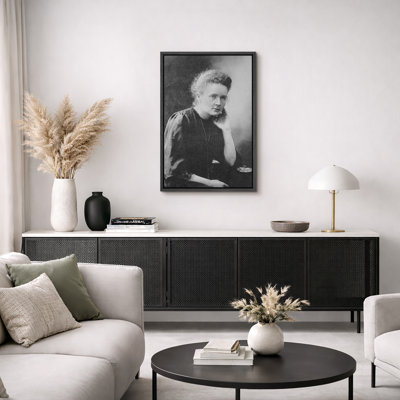 Iconic Female Scientist Portrait Artwork, Historic Women in Science Pictures, Framed Canvas Giclee Print Wall Art
