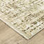 Tapis rayé rayé ivoire / brun Rayan-1254683699