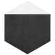Peak Hex 9" x 10" Porcelain Field Wall and Floor Tile