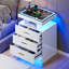 45cm W Bedside Table-650971825