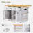 Braidon 53.15 " W Kitchen Cart-1859033582