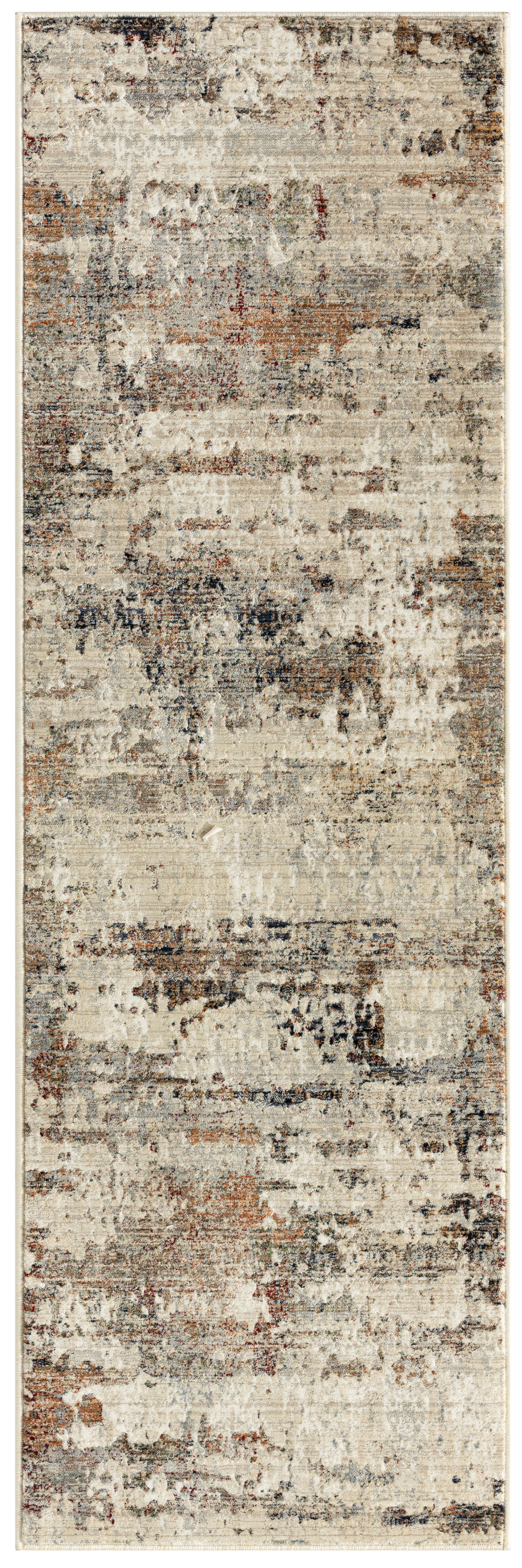 17 Stories Beige/Rust Earth Tones Abstract Area Rug & Reviews | Wayfair