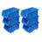 Henriha Stacking Plastic Bin Set-750649384