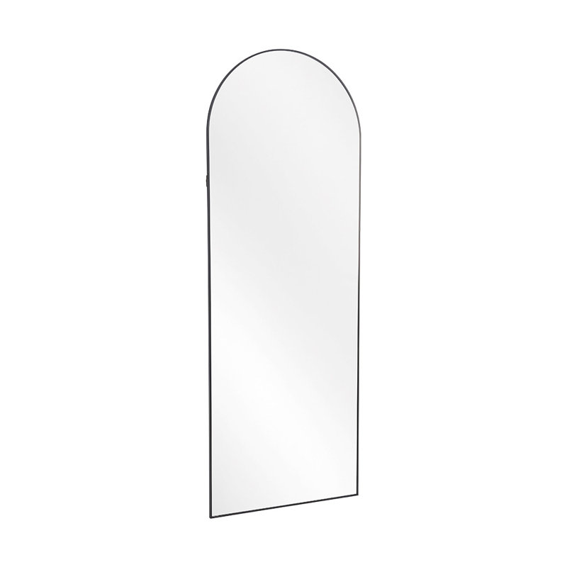 Metal Arch Floor Mirror