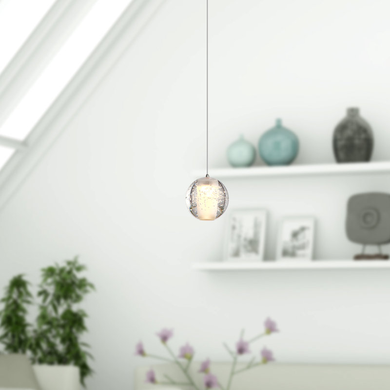 Luminaire suspendu sphère 1 lumière Veroniza