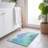 Machine Washable Indoor/Outdoor Xhevrie Seafoam Rug-421846855