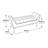 Keltron Polyester Upholstered Storage Bench-2031221898