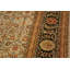 Tapis brun clair / brun en laine noué à la main 9 pi x 12 pi 2 po Roca Oriental