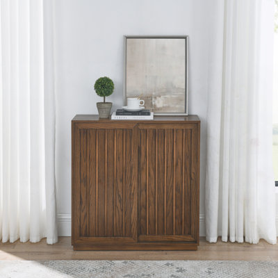 Buffet Mid-Century avec 2 portes coulissantes