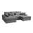 Bertle 2 - Piece Upholstered Corner Sectional-947478899