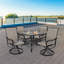 Fauteuil pivotant de patio