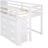 Twin Size Loft Bed with Cabinet and Shelf-1564595090