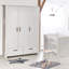 Mila 3 Door Wardrobe