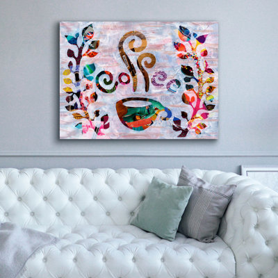 'Coffee' by Artpoptart Canvas Wall Art