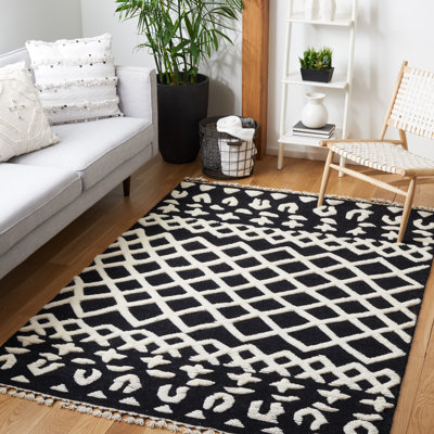 Kal Hand Knotted Wool Southwestern Rug