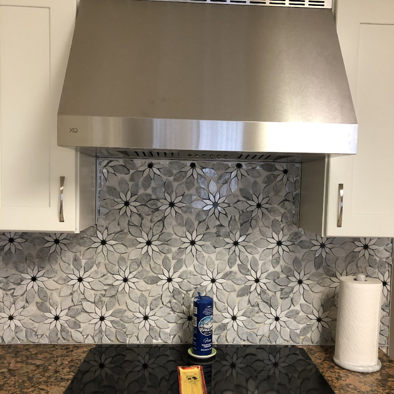 12" x 13" Marble Novelty Mosaic Wall & Floor Tile