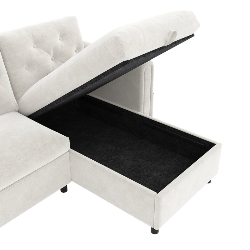 4 Seater Velvet Sofa, Beige